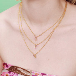 LETTER T EXTRAORDINARY NECKLACE