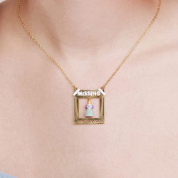 CINDERELLA PENDANT NECKLACE