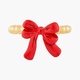 RED BOW ADJUSTABLE RING