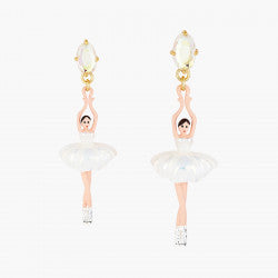 PAS DE DEUX AURORA BAUREALIS POST EARRINGS WITH STONE