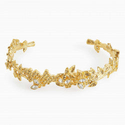 HONEYCOMBS AND BEES BANGLE BRACELET