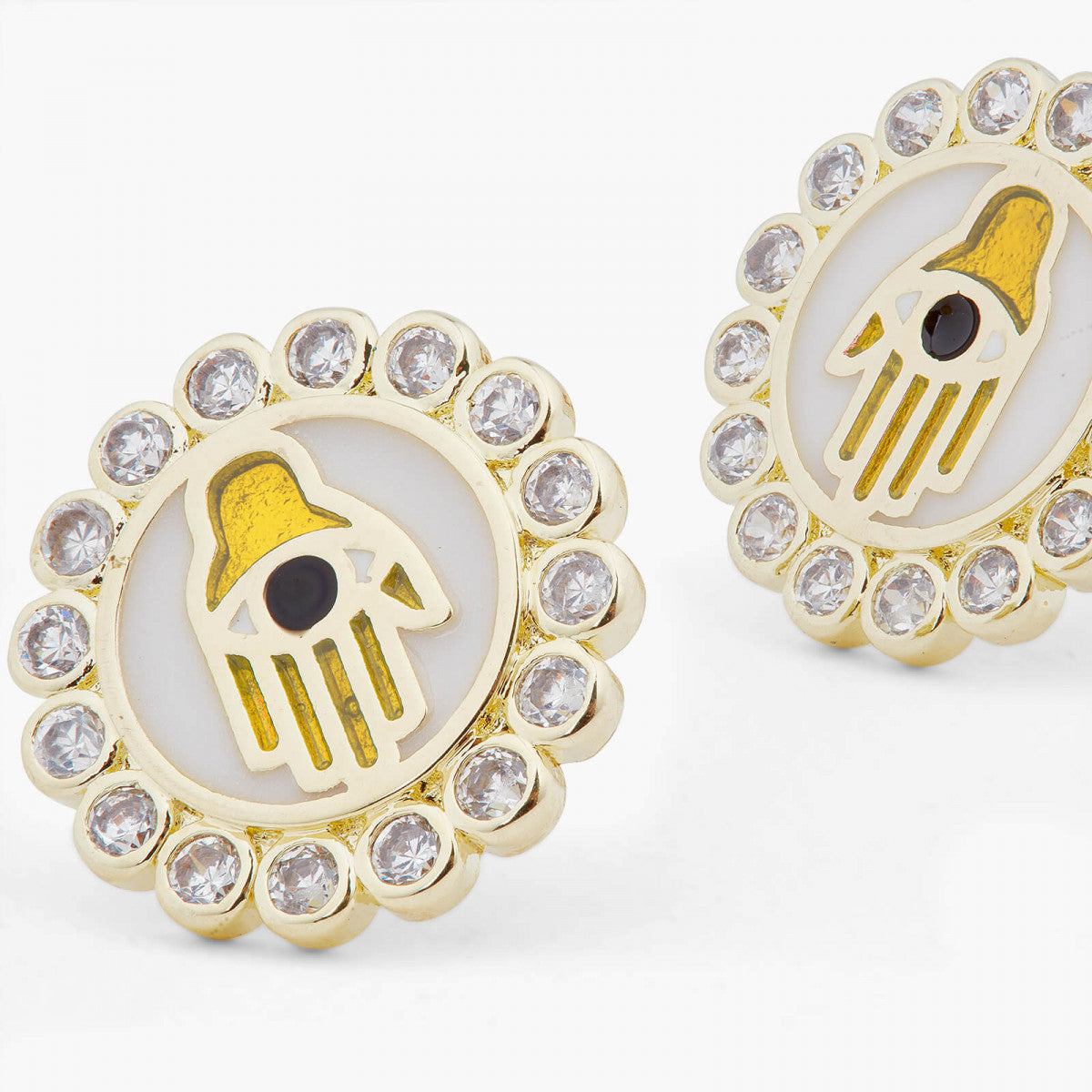 HAMSA POST EARRINGS