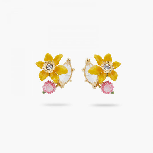DAFFODIL POST EARRINGS