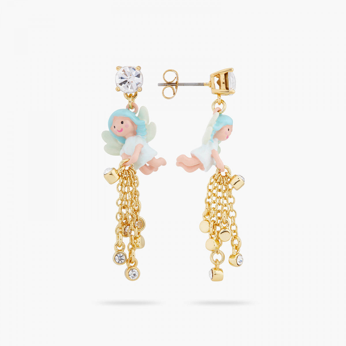 BLUE FAIRY POST EARRINGS