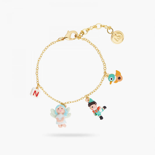 BLUE FAIRY CHARM BRACELET