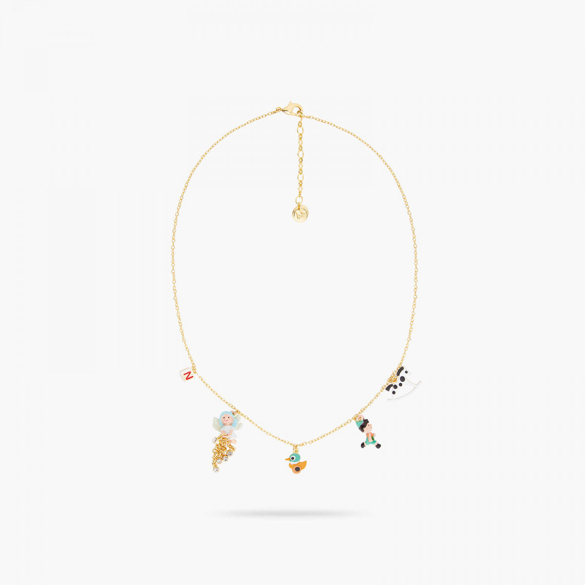PINOCCHIO AND MAGICAL WORLD CHARM NECKLACE