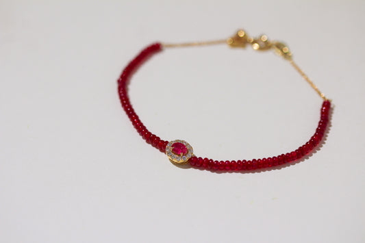 RUBY DIAMOND BRACELET