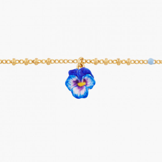 PANSY CHARMS BRACELET